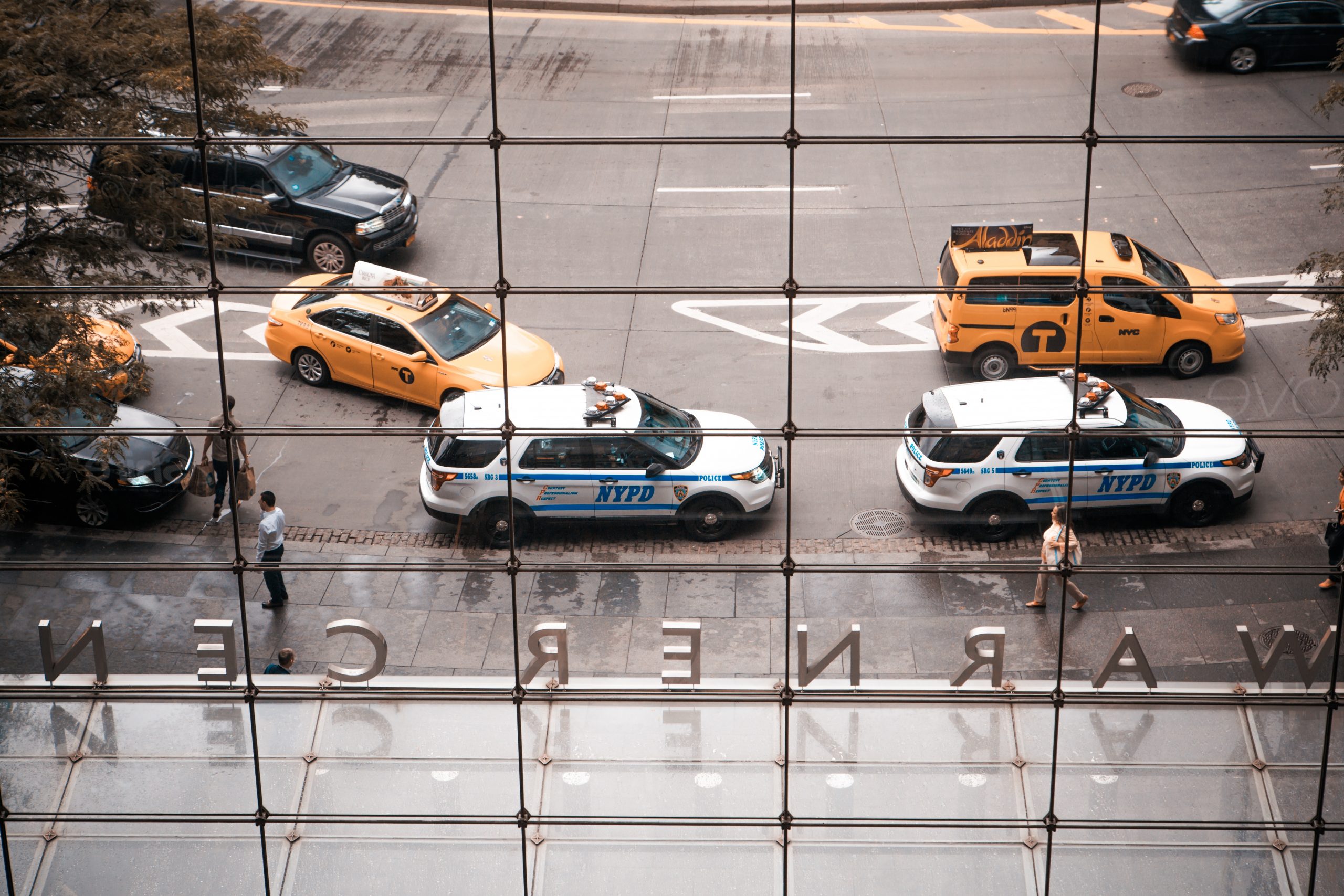 New Yorker Polizei Autos