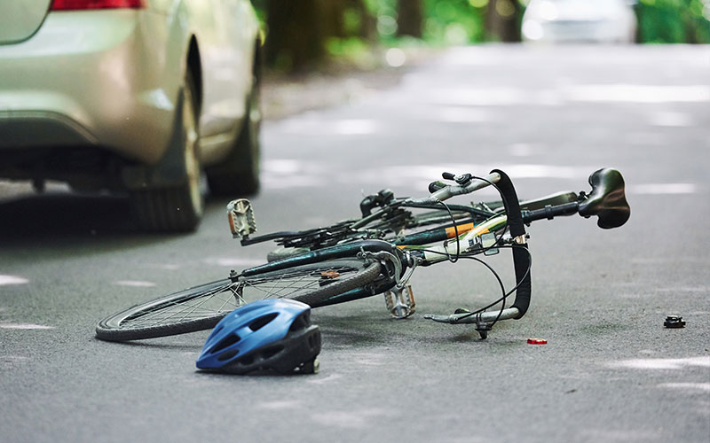 Kein Sonderrecht für Radfahrer bei einem Auffahrunfall